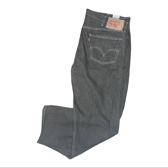 Levi's Other - Levis 501XX Mens Dark Wash Regular Straight Button Fly Jeans 42x32